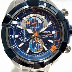 Seiko Velatura Yachting Timer 7T84-0AE0 Quartz Chronograph Watch Men's