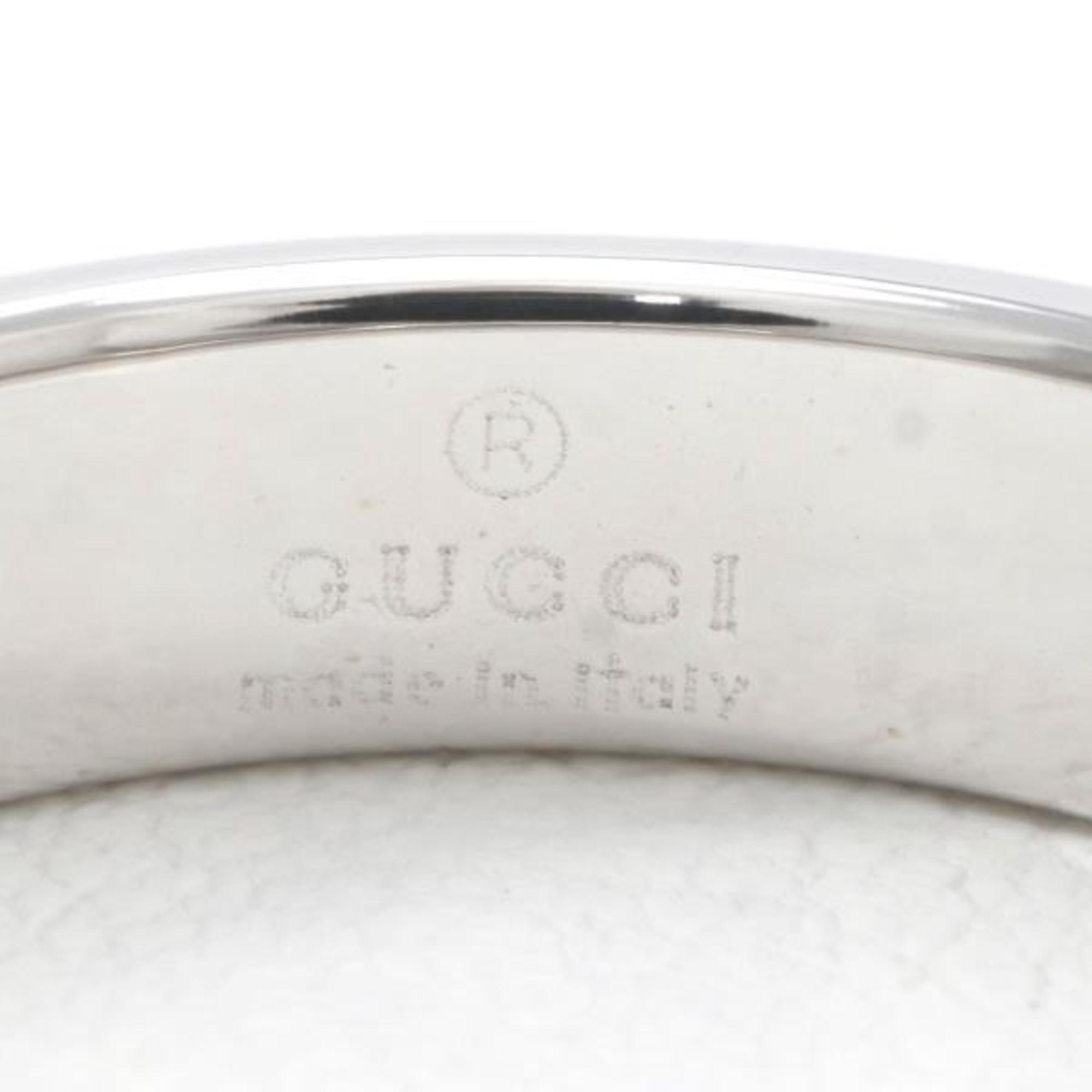 Gucci Icon K18WG Ring Size 11.5 Total Weight Approx. 3.4g Jewelry