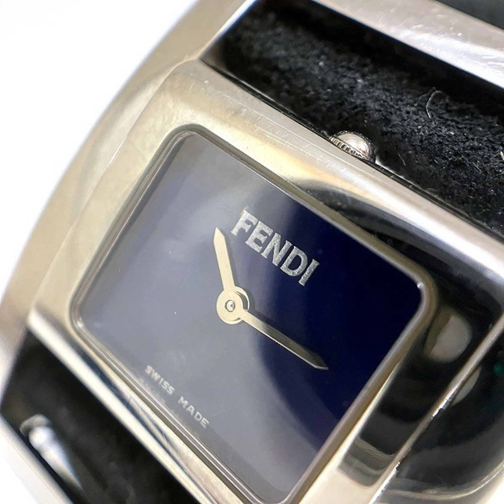 FENDI Gyro Square Form F506261 Quartz Watch Ladies