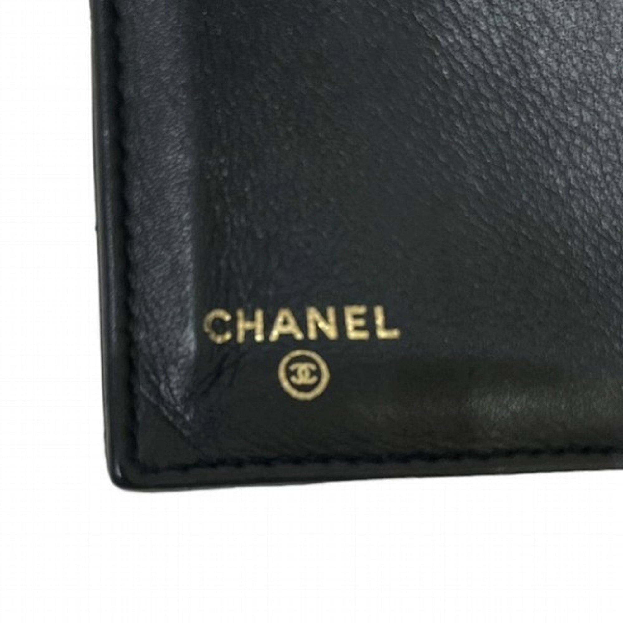 CHANEL Matelasse Boy Small Flap Wallet Trifold Women's