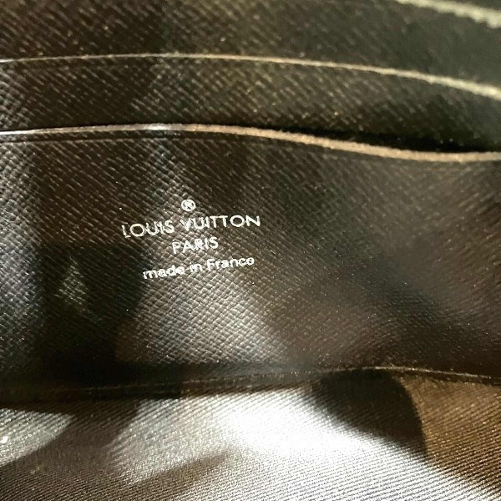 Louis Vuitton Monogram Eclipse Pochette Discovery PM M44323 Bag Clutch Pouch Unisex