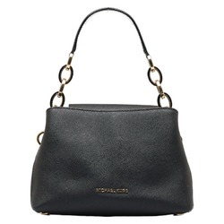 Michael Kors Handbag Shoulder Bag Black Leather Women's