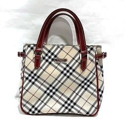 Burberry Blue Label Nova Plaid Bag Handbag Ladies