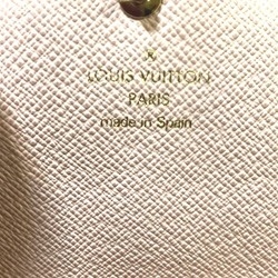 Louis Vuitton Damier Portefeuille Sara Rose Ballerine N60114 Wallet Bifold Long Women's