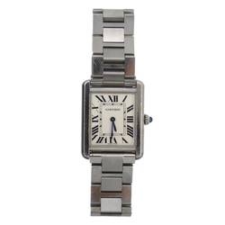 Cartier Tank Solo Women's Quartz Watch W5200013 SS