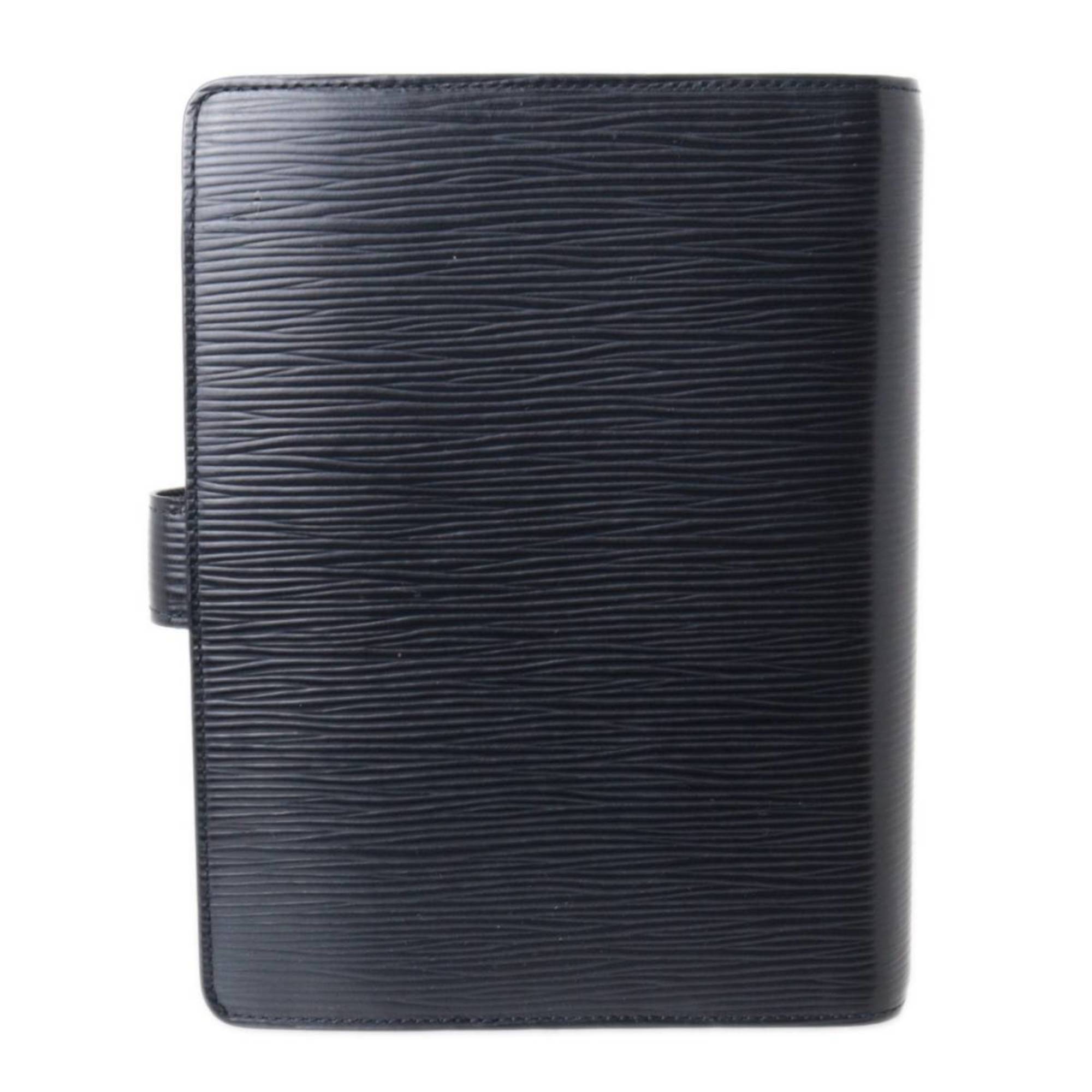 LOUIS VUITTON Agenda MM Notebook Cover Epi Noir R20042