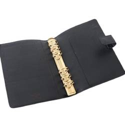 LOUIS VUITTON Agenda MM Notebook Cover Epi Noir R20042