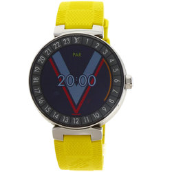 Louis Vuitton QA004Z Tambour Horizon V2 Watch Stainless Steel/Rubber Men's LOUIS VUITTON