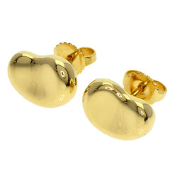 Tiffany Bean Earrings K18 Yellow Gold Women's TIFFANY&Co.