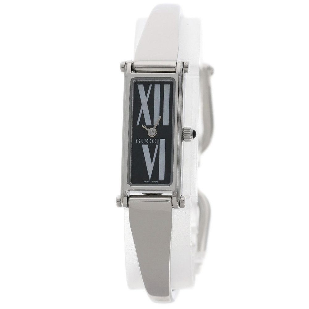 Gucci 1500L Square Face Watch Stainless Steel/SS Ladies GUCCI