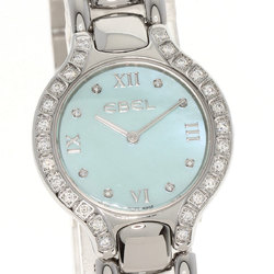 Ebel Beluga 8P Diamond Watch Stainless Steel/SS/Diamond Ladies EBEL