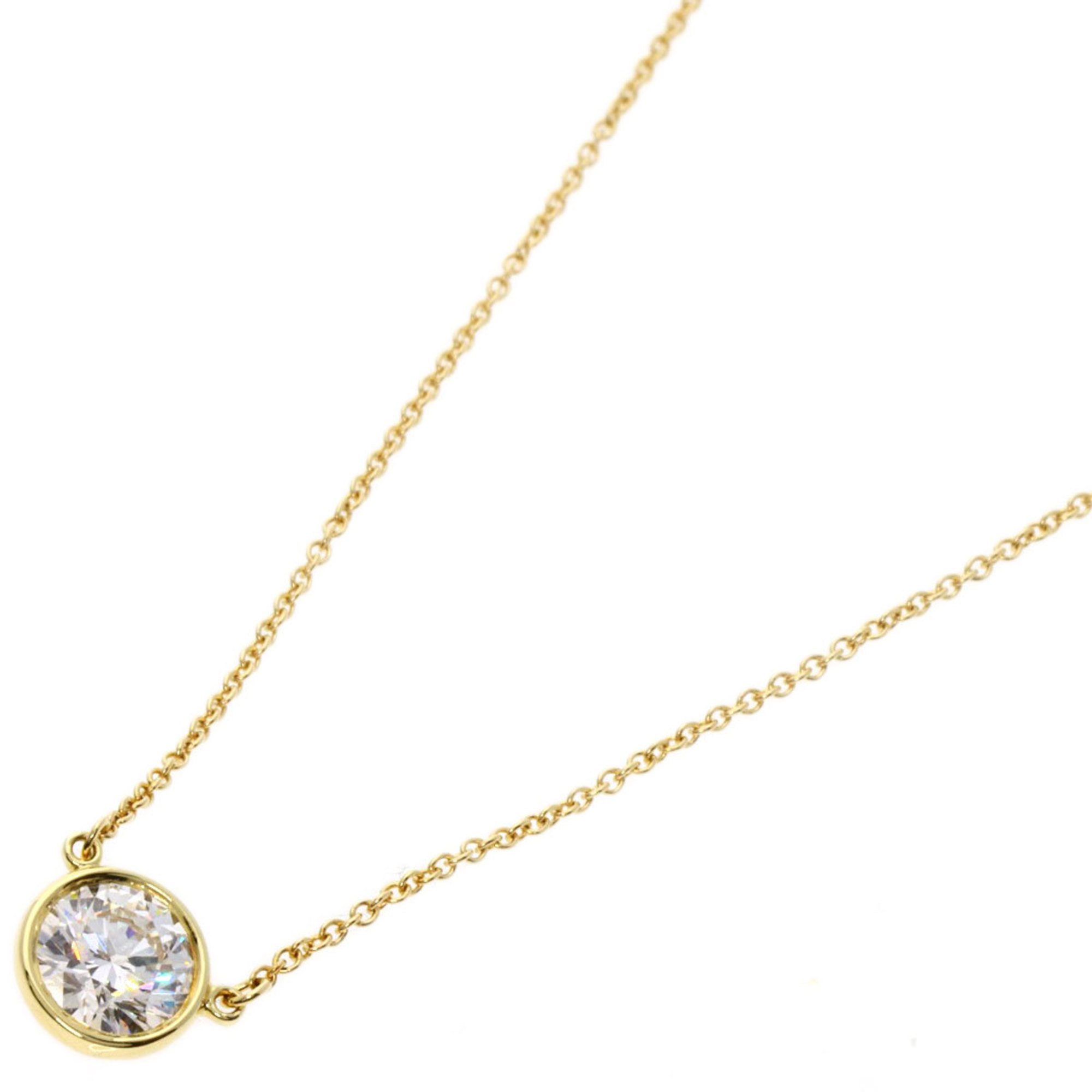 Tiffany Vis the Yard Diamond Necklace K18 Yellow Gold Women's TIFFANY&Co.
