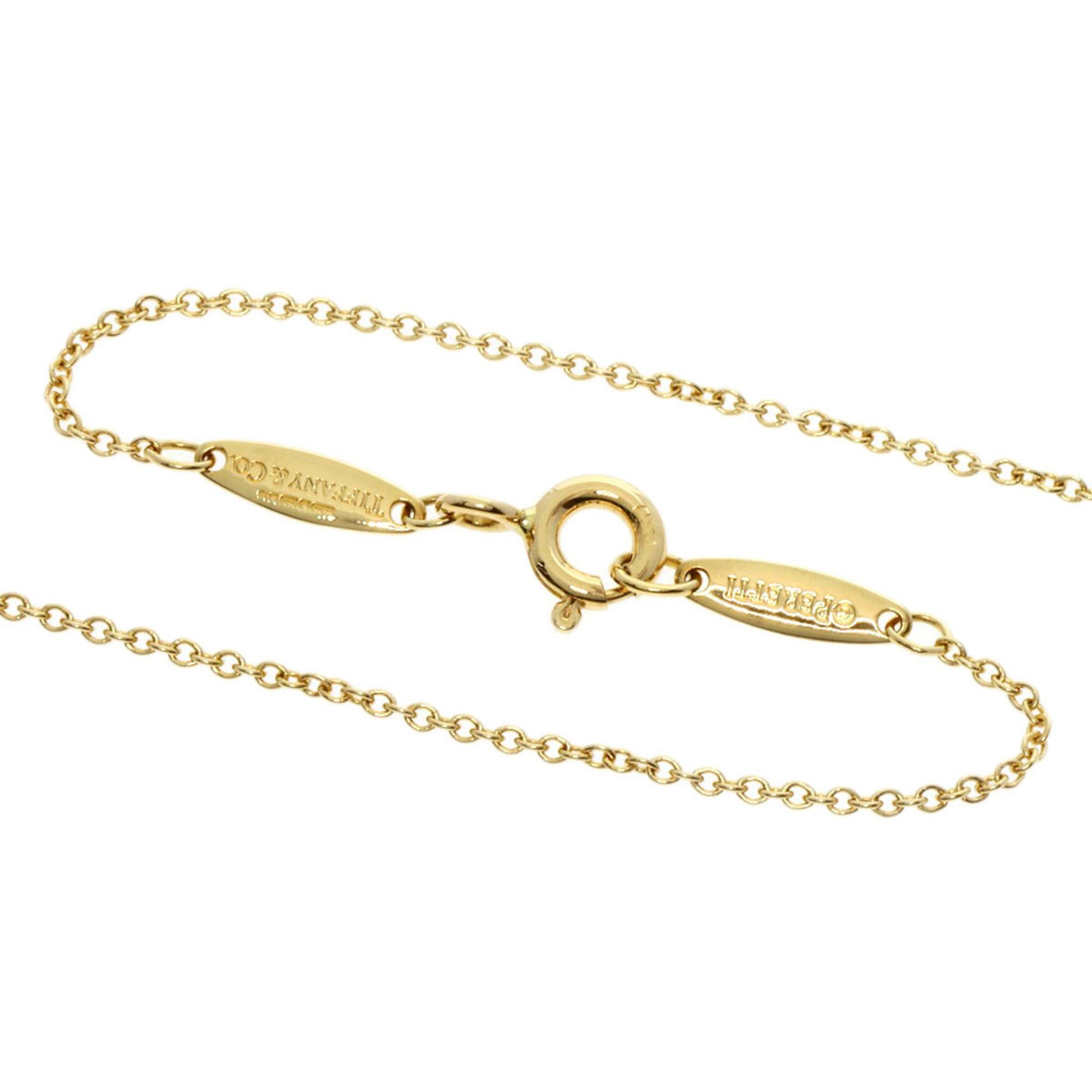 Tiffany Vis the Yard Diamond Necklace K18 Yellow Gold Women's TIFFANY&Co.