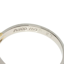 Christian Dior Diamond Ring Platinum PT900/K18YG Women's CHRISTIAN DIOR