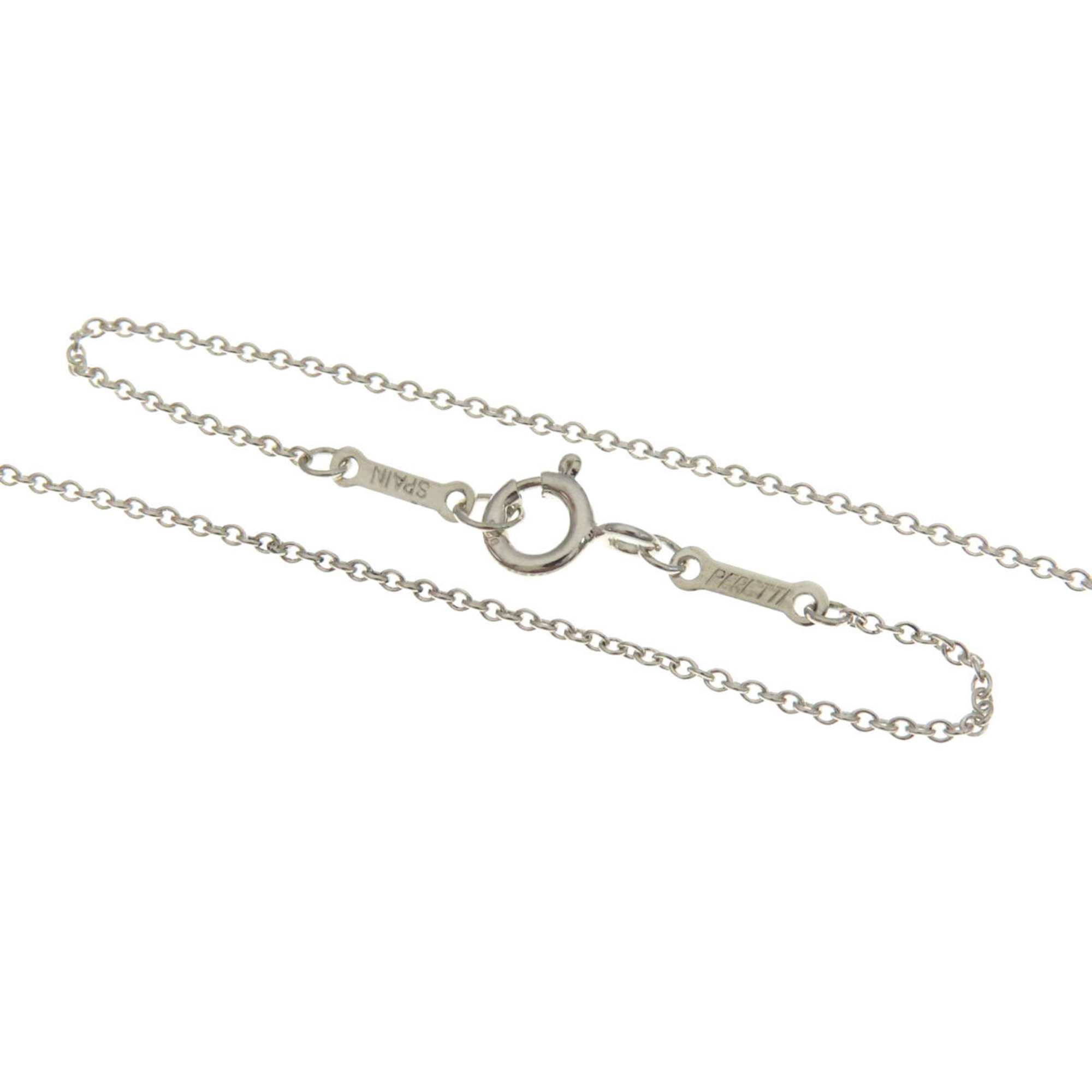 Tiffany Open Teardrop Necklace Silver Women's TIFFANY&Co.