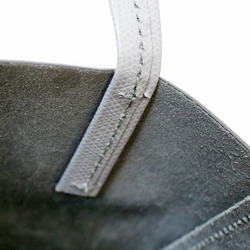 CELINE Vertical Cover Handbag Leather Gray Women's