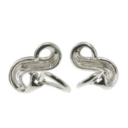 Tiffany Infinity Earrings Silver Women's TIFFANY&Co.