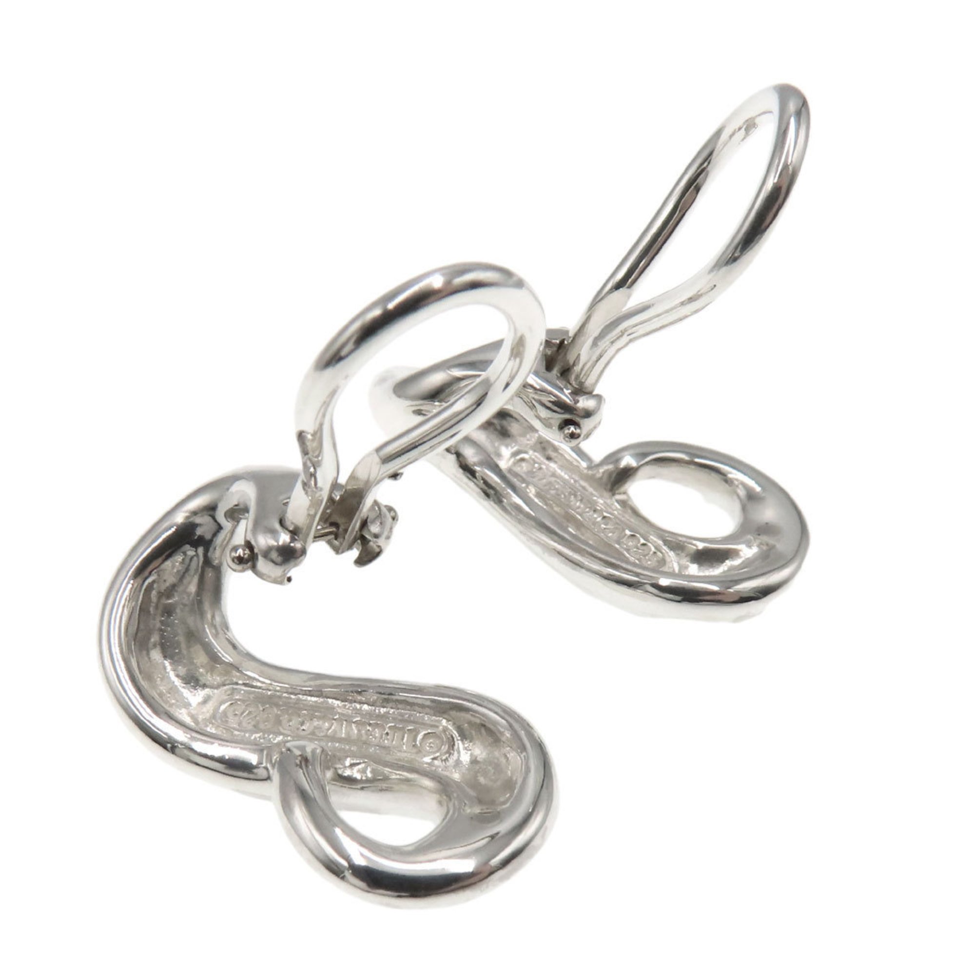 Tiffany Infinity Earrings Silver Women's TIFFANY&Co.