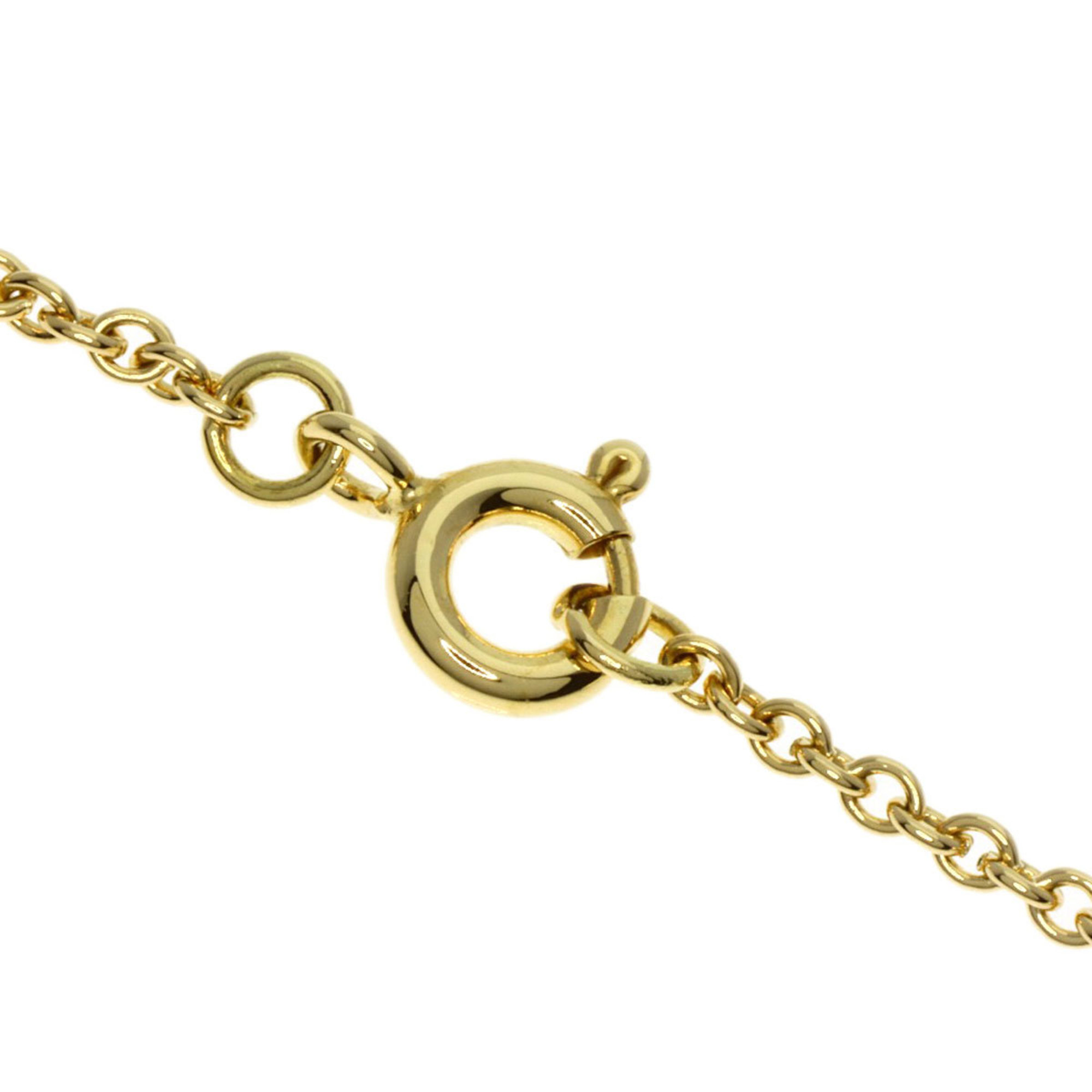 Tiffany Open Heart Bracelet K18 Yellow Gold Women's TIFFANY&Co.
