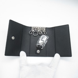 Dunhill 6 key holders Black leather 19F2F50ATR