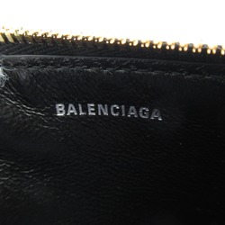 BALENCIAGA Card Case Black leather 6371301IZIM1090