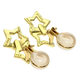 Tiffany Double Star Earrings K18 Yellow Gold Women's TIFFANY&Co.