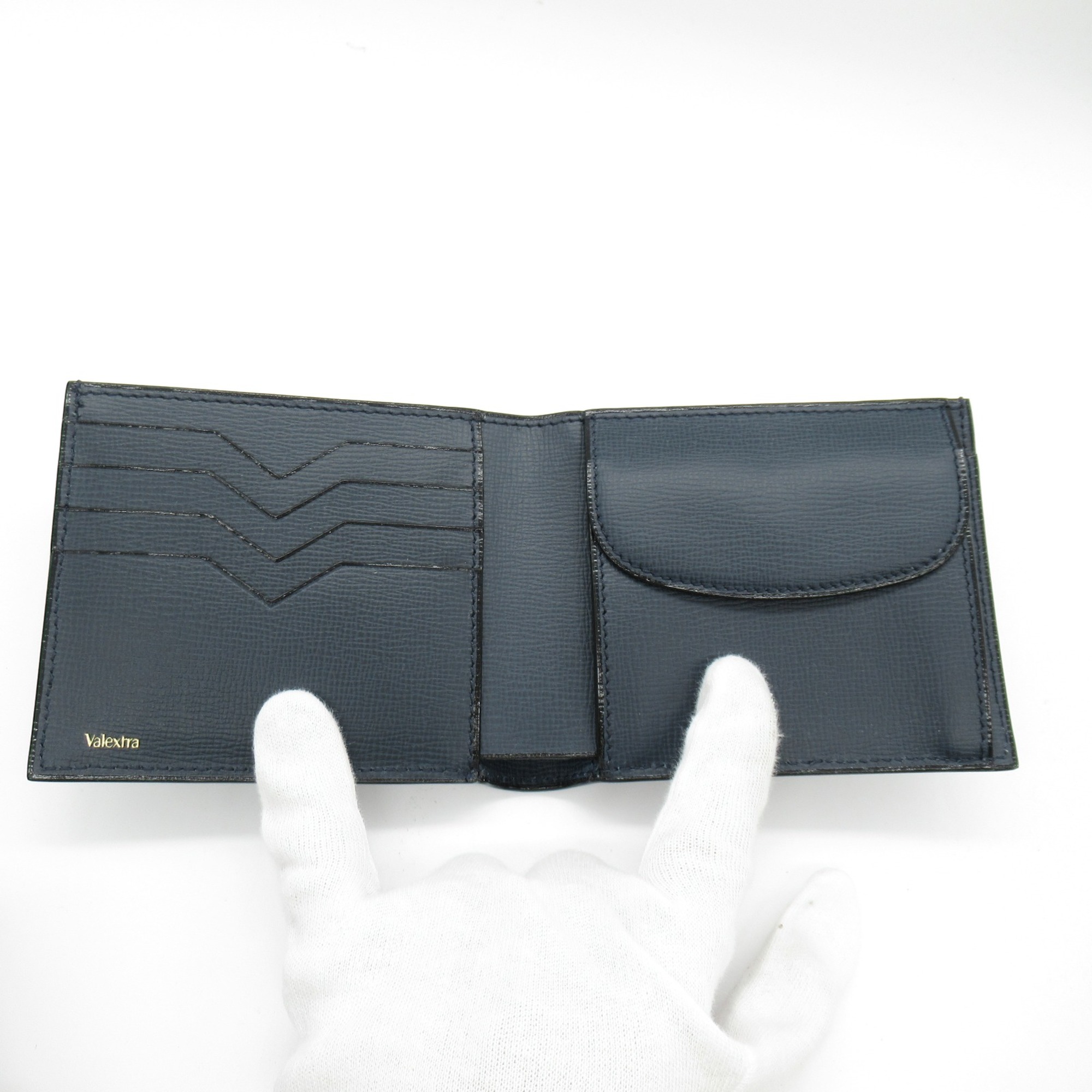 Valextra wallet Navy leather SGNL0023044DWF99 BB