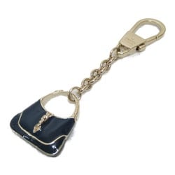 GUCCI key ring Navy  metal