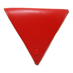 BOTTEGA VENETA coin purse Red leather