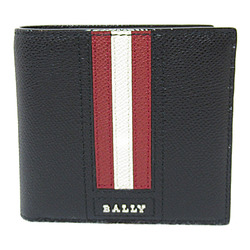 BALLY Two fold wallet Black leather 6218013