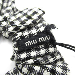 Miu Miu Shush Black White wool 5IF0632F9HF0967