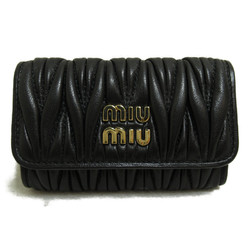 Miu Miu 6 key holders Black leather Nappa leather 5PG2222FPPF0002