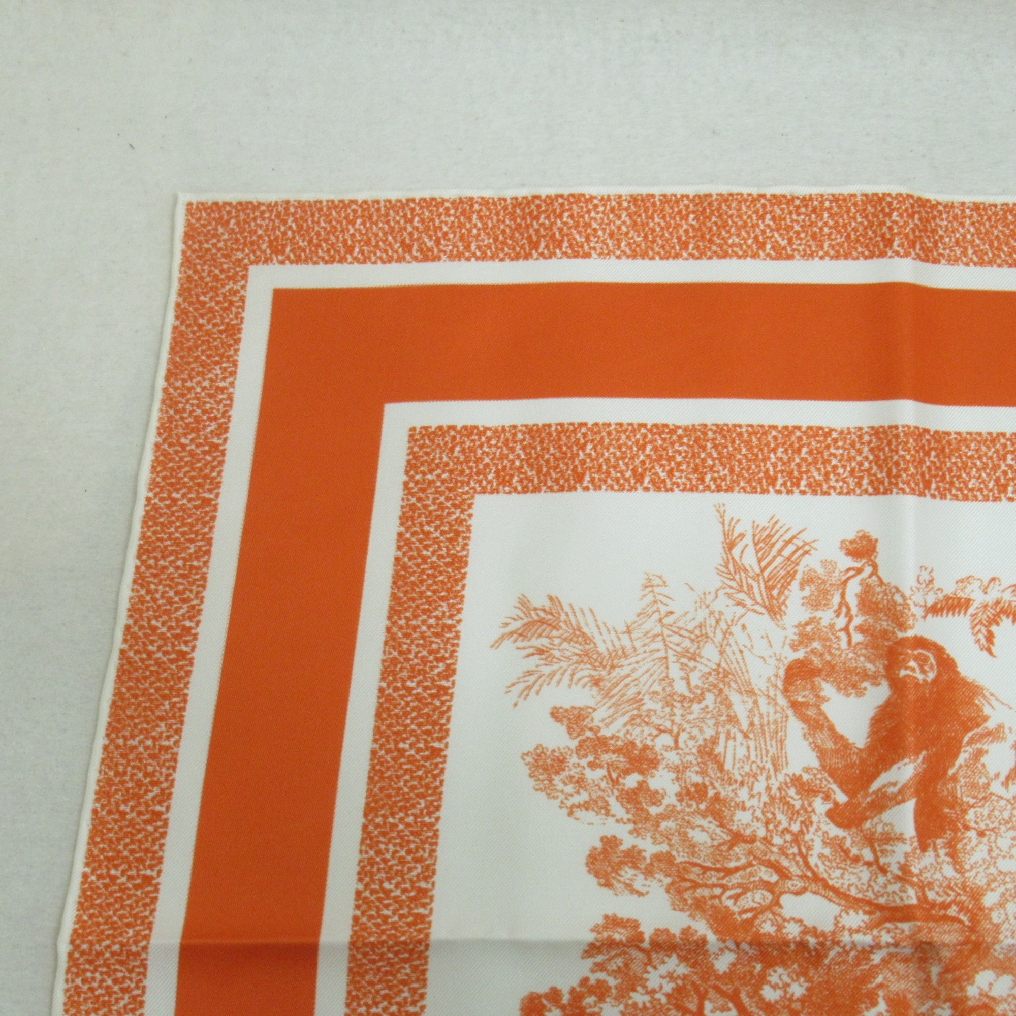 Dior scarf Orange silk 21JOU070I602246