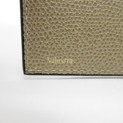 Valextra Money Clip Card Case Beige Oyster leather SGSR0080028DWG99 MO