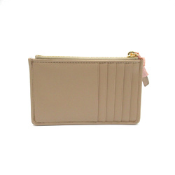Miu Miu Card Case Beige leather 5MB0602FPPF0036