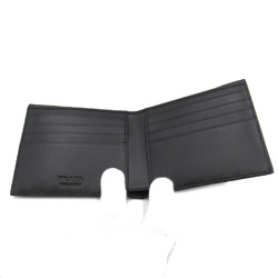 PRADA Two fold wallet Black leather 2MO5132CNVF0002