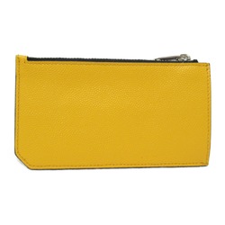 SAINT LAURENT Card Case Yellow leather 609362BTY9N 7076