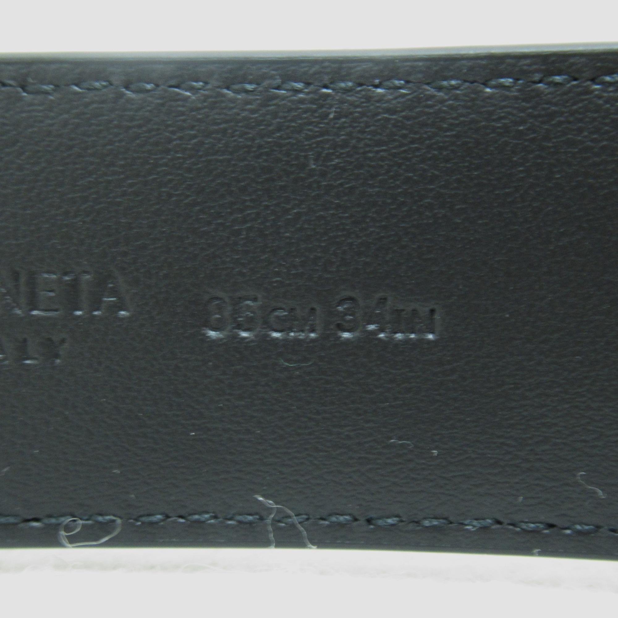 BOTTEGA VENETA Intrecciato belt Black Calfskin (cowhide) 734910V2Q81101985