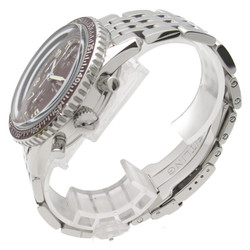 BREITLING Aviastar Wrist Watch Watch Wrist Watch A13024 Mechanical Automatic Brown  Stainless Steel A13024