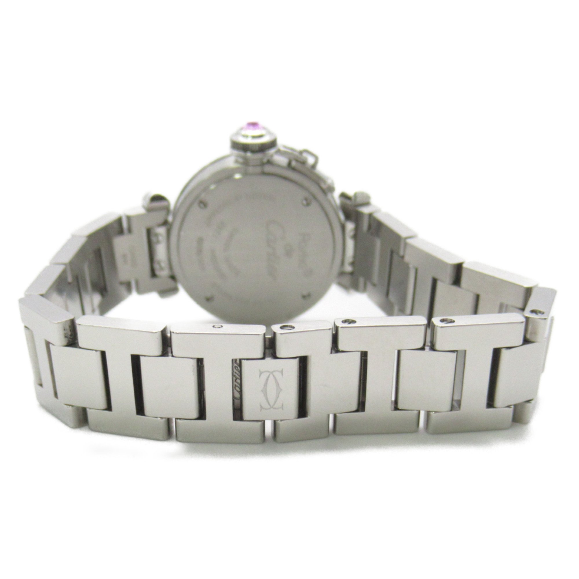 CARTIER Miss Pasha Wrist Watch Watch Wrist Watch W3140008 Quartz Pink  Stainless Steel W3140008