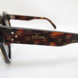 CELINE sunglasses Brown Plastic 40167I 54E