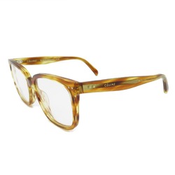 CELINE Date Glasses Glasses Frame Brown Plastic 50020I 056(53)
