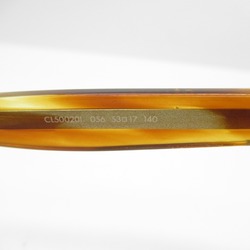 CELINE Date Glasses Glasses Frame Brown Plastic 50020I 056(53)