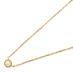 agete Diamond Necklace Necklace Clear  K18 (Yellow Gold) Clear