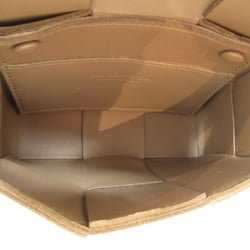 BOTTEGA VENETA Cassette Mini Shoulder Bag Gray Dark gray Lambskin (sheep leather) 666688VMAY12560