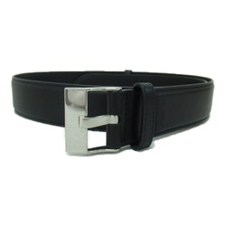 BOTTEGA VENETA watch belt Black leather 755155VALKO880390