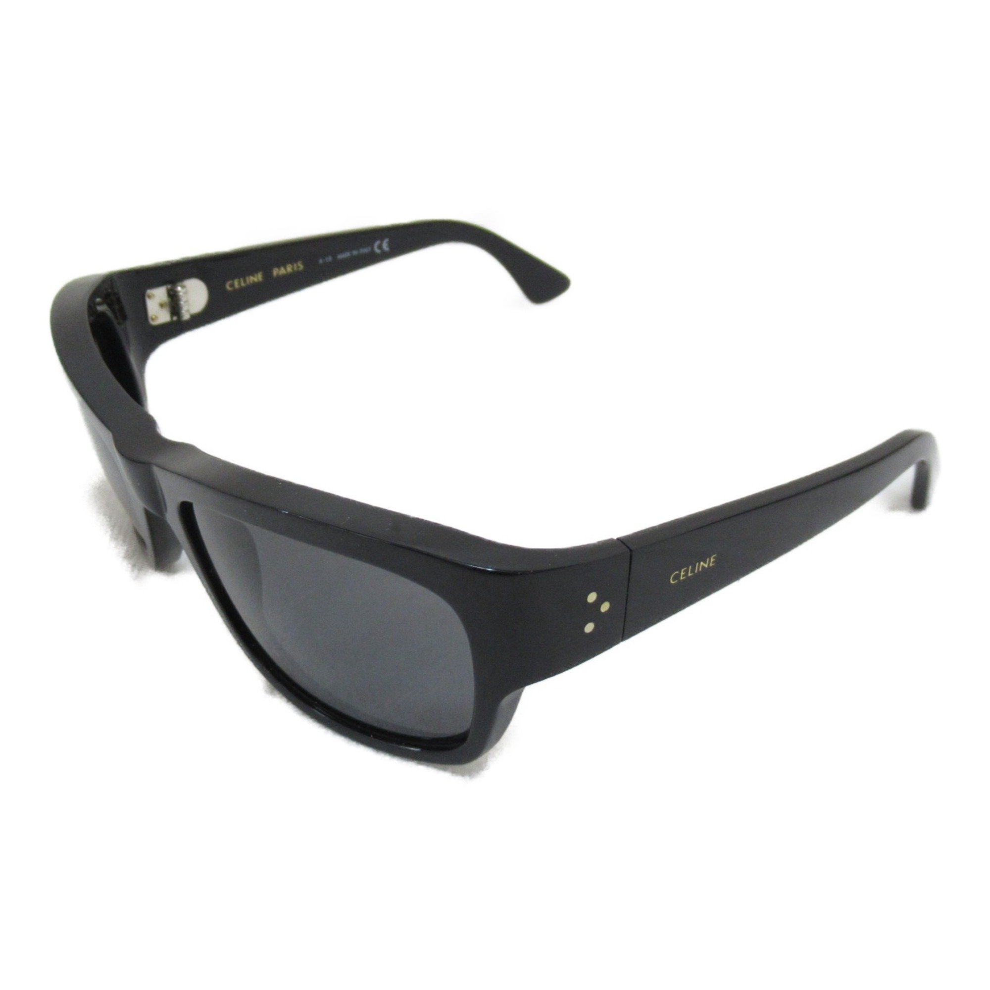 CELINE sunglasses Black Plastic 40079I 01A