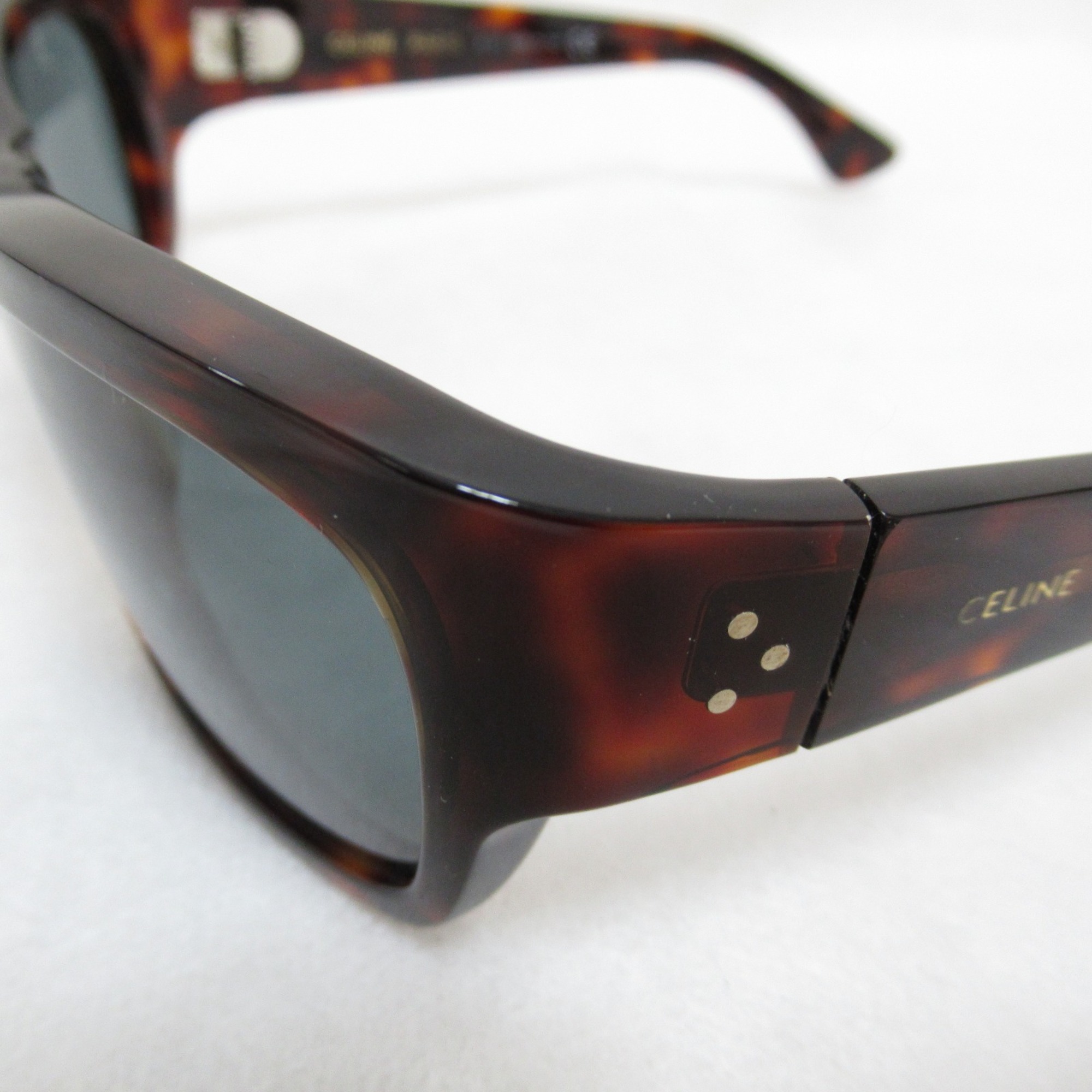 CELINE sunglasses Gray Plastic 40079I 52N