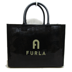 Furla Opportunity L Tote Bag Black leather Sequin WB00255BX1568O6000