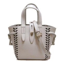 Furla 2way Shoulder Bag mini White leather BASRFUABX14851843S